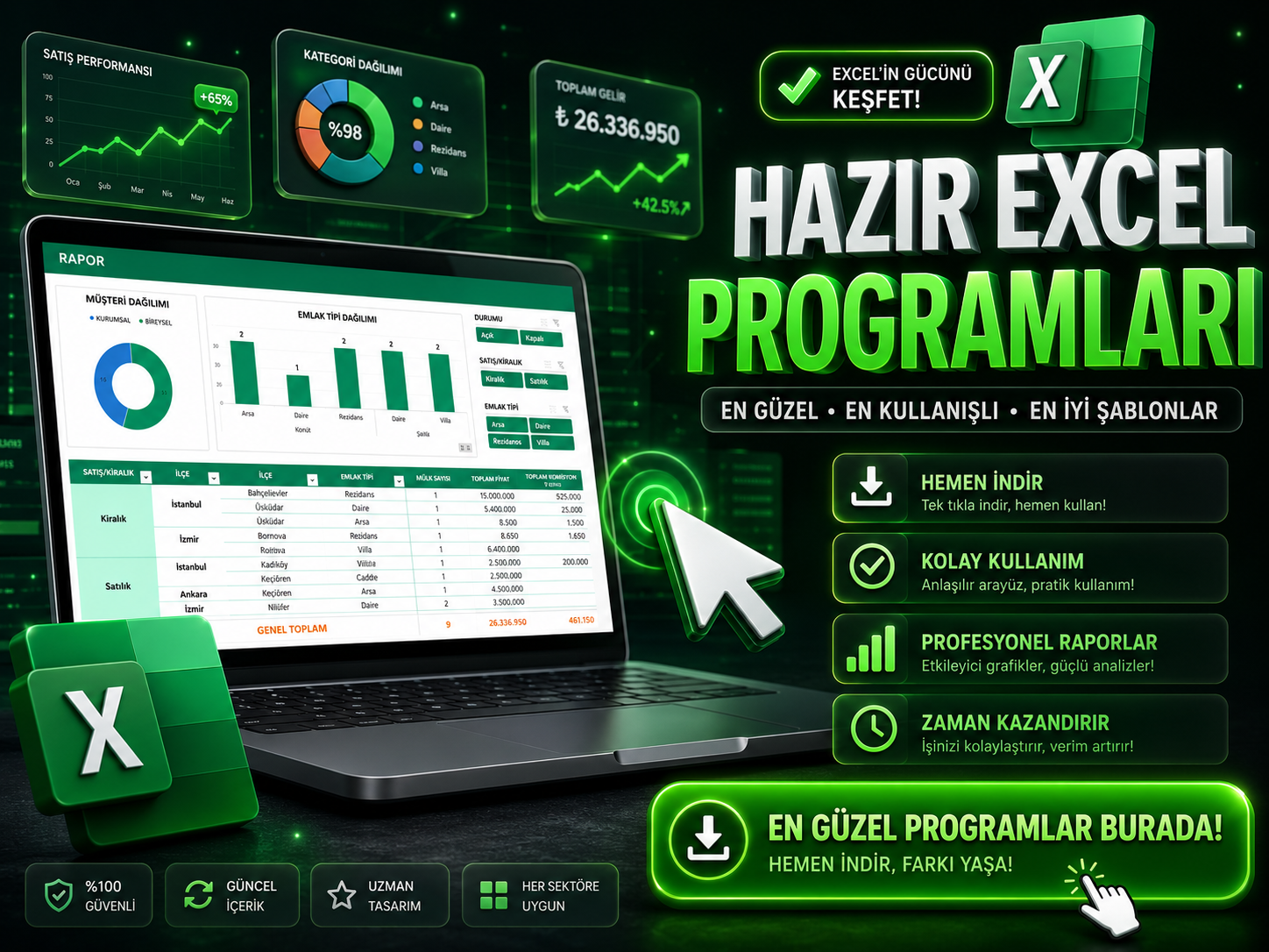 Hazır Excel Programları